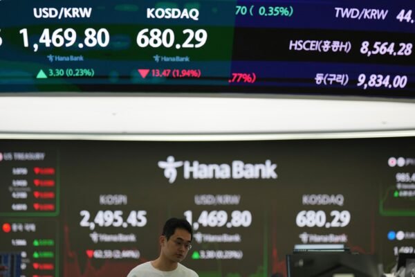 ट्रम्प के 'लिबरेशन डे' टैरिफ्स लूम के रूप में स्टॉक डुबकी लगाते हैं
